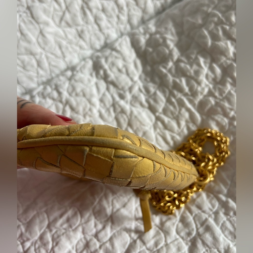 Bottega Veneta Gold Gilt Change Purse - Picture 10 of 16